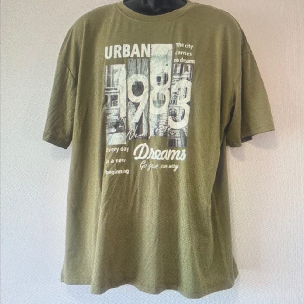 Olive Green Men's T-Shirt
